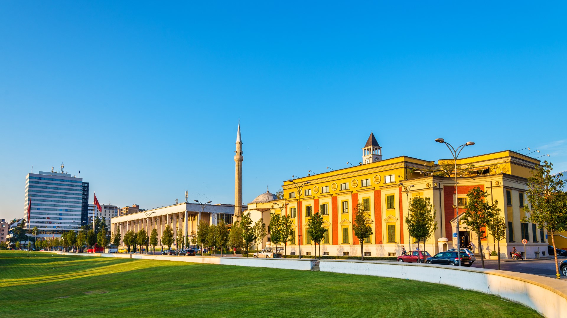 Municipality of Tirana and Palace of Culture - Albania